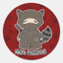 Search for cartoon raccoons stickers Animal