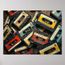 Search for 80s retro cassette tape posters Hipster