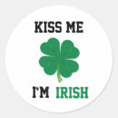 Search for kiss me for luck stickers St patricks day