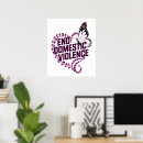 Search for domestic violence posters Purple