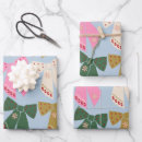 Search for pink green christmas wrapping paper Blue