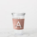 Search for rose gold tumblers Pink