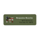 Search for army return address labels Patriotic