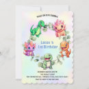 Search for school birthday invitations Dinosaur