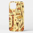 Search for giraffe pattern iphone cases Black