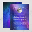 Search for outer space wedding invitations Purple
