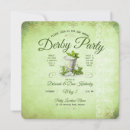 Search for derby party invitations Cream white