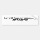 Search for ten bumper stickers Funny