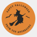 Search for witch illustration stickers Trick or treat