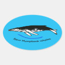 Search for large mammal stickers Whale