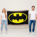 Search for college logo blankets Batman