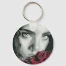 Search for gothic fantasy key rings Roses