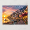 Search for amalfi coast postcards Positano italy