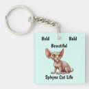 Search for sphynx cat key rings Hairless