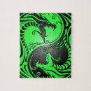 Search for green dragon puzzles Dragons