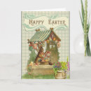 Search for victorian easter cards Rabbit