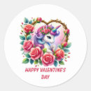 Search for unicorn valentine stickers Cute