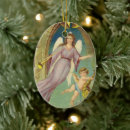 Search for victorian angel christmas tree decorations Cherubs