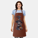 Search for witch halloween aprons Gothic