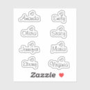 Search for handwritten name stickers Signature