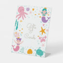 Search for tabletop signs Mermaid birthday