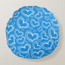 Search for blue heart cushions Bright