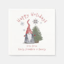 Search for christmas gnomes napkins Festive