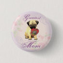 Search for pug mum badges Dog