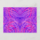 Search for swirly postcards Psychedelic
