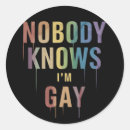 Search for nobody stickers Pride