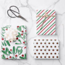 Search for mistletoe wrapping paper Watercolor
