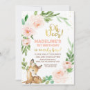 Search for oh deer birthday invitations Girl