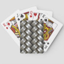 Search for aluminum playing cards Background