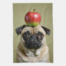 Search for pug tea towels Animals