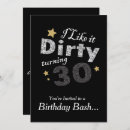 Search for turning 30 invitations Party