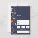 Search for terracotta and navy wedding rsvp cards Rustic