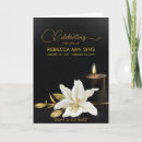 Search for lily funeral invitations Remembrance