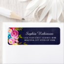 Search for floral return address labels weddings Boho