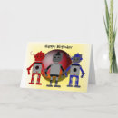 Search for robot birthday cards Sci fi