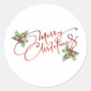 Search for holly berries stickers Handwritten script