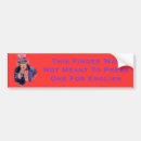 Search for press bumper stickers English
