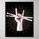Search for rock drummer posters Drumsticks