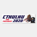 Search for cthulhu for president bumper stickers Evil