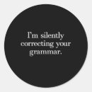 Search for correction stickers Correcting your grammar