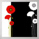 Search for white poppy posters Black