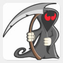 Search for cute grim reaper stickers Halloween