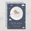 Search for moon birth announcement cards Cute