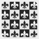 Search for fleur de lis stickers Black and white