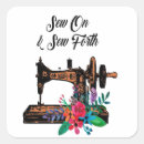 Search for vintage sewing stickers Retro
