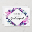 Search for floral bridesmaid cards Will you be my